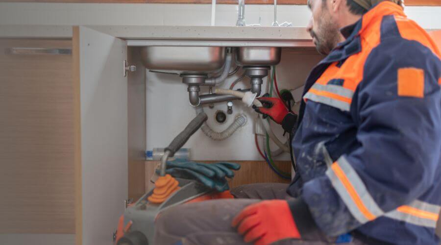 Professional slab leak plumber services in Howard, KS